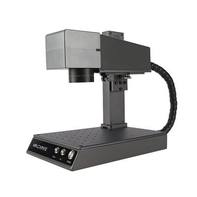 Marcado de fibra óptica de precisión DAJA M1pro Máquina de grabado láser para placa de identificación de metal