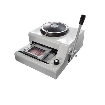 Máquinas de tarjetas inteligentes de plástico para empresas Máquina de estampado Máquina de grabado para tarjetas de PVC