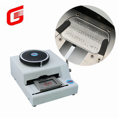 Máquina de grabado manual de placas de acero inoxidable para etiquetas para perros