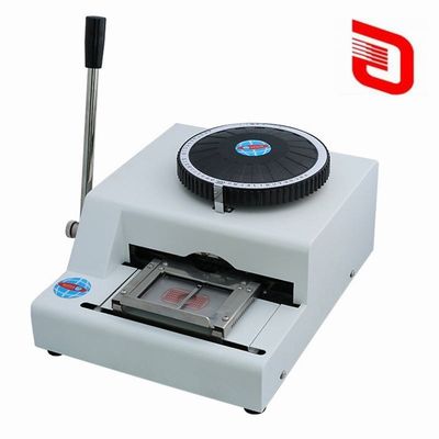 Máquina de grabado manual de placas de acero inoxidable para etiquetas para perros
