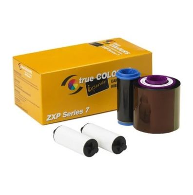 NO Molde privado Zebra YMCKO cinta 800077-742 para ZXP Serie 7 Impresora de tarjetas 750 Imágenes