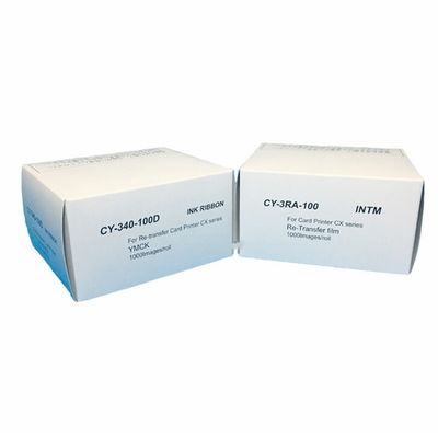 La cinta YMCK y la película de retransferencia CY-3RA-100 La elección perfecta para la impresora CY-340-100D