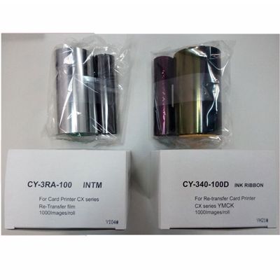 La cinta YMCK y la película de retransferencia CY-3RA-100 La elección perfecta para la impresora CY-340-100D