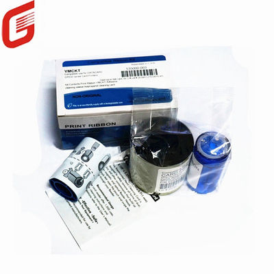 Impresora de tarjetas de datos compatible YMCKT cinta de color 535000-003 para impresión profesional