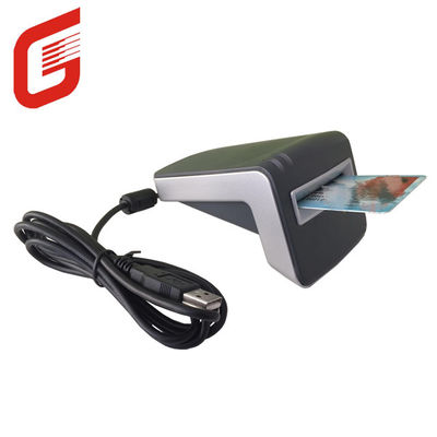 Lector de tarjetas de IC de contacto D C T6-U-I fácil de usar con un peso de 350 g y un cable USB de 1,5 M