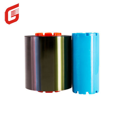 Impresiones de cinta de colores 330 compatibles con YMCKOK para el embalaje de tarjetas HITI CS200e CS220e CS290e
