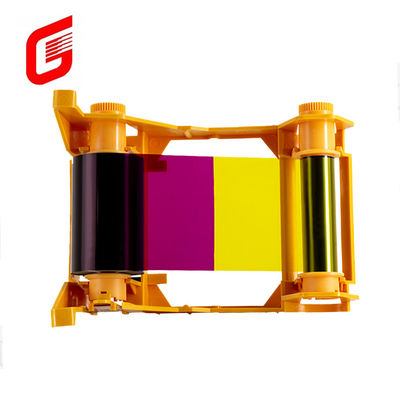 Banda compatible con la impresora Zebra 800033-840CN YMCKO Banda 200 Impresiones por rollo