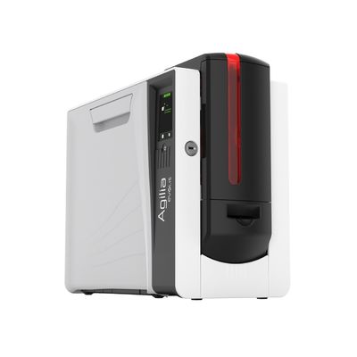 Impresora de tarjetas de visita IC de doble cara con pantalla táctil LCD a color de 3,5 pulgadas