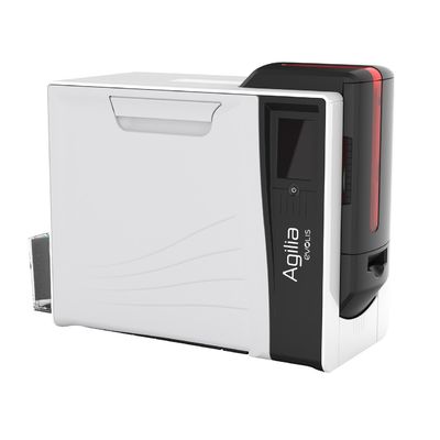 Impresora de tarjetas de visita IC de doble cara con pantalla táctil LCD a color de 3,5 pulgadas