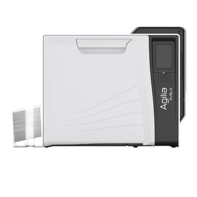 Impresora de tarjetas de visita IC de doble cara con pantalla táctil LCD a color de 3,5 pulgadas