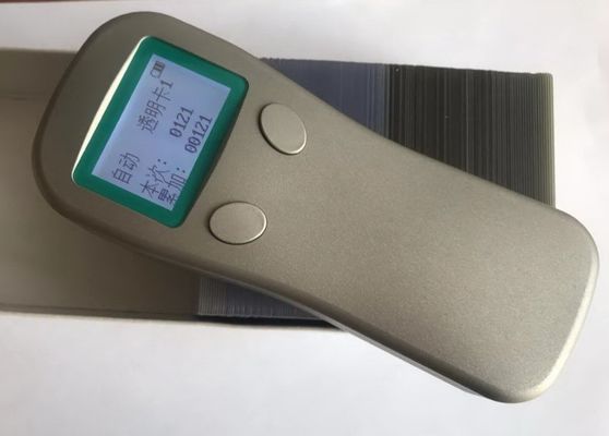 Contador de tarjetas transparentes automático portátil JK-3001 para un grosor de tarjeta de hasta 0,4 mm