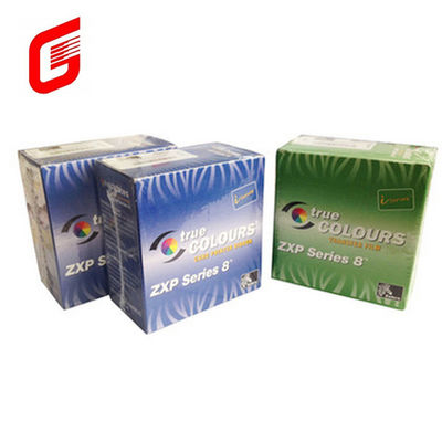 Película de transferencia de cinta de color YMCK para Zebra ZXP Serie 8 ZXP 9 Impresora de tarjetas 1250 Imágenes