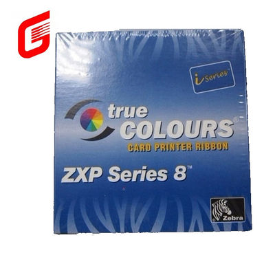 Película de transferencia de cinta de color YMCK para Zebra ZXP Serie 8 ZXP 9 Impresora de tarjetas 1250 Imágenes