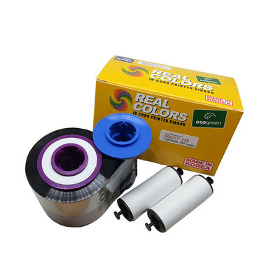 Compatible 750 Impresiones YMCKO cinta de color para Zebra ZXP Serie 7 Impresora 800077-749