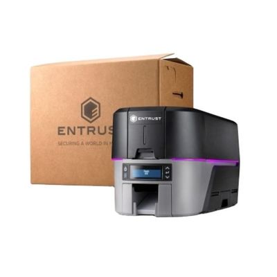 Obtener sus tarjetas de identificación de negocios impresos con Entrust Sigma DS3 de doble o un solo lado