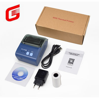 Interfaz USB ZJ-5810 Impresora de recibos térmicos de 58 mm para Android IOS Windows POS portátil