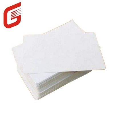 Impresora de tarjetas de plástico en blanco CR80 personalizada para tarjetas inteligentes de nombre comercial