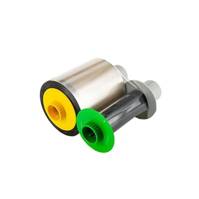 Velocidad de impresión en negro 1 cinta de película de retransferencia compatible 84053 para la impresora Fargo HDP 5000