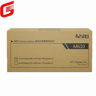 Top- Kit de impresión de papel fotográfico y cinta para la impresora fotográfica Hiti M610 de rendimiento superior