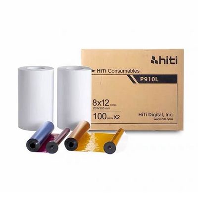 P910 Consumibles para impresoras fotográficas 8*12 Kit de papel y cinta para resultados profesionales
