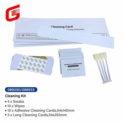 Kit de limpieza excelente para impresoras de tarjetas de identificación HDP8500 HDP6600 4 x toallitas y 10 x toallitas