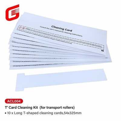 Impresora de tarjetas ACL004 Limpieza con alcohol Tarjetas T para Evolis Primacy Zenius Elypso Badgy100 Badgy200