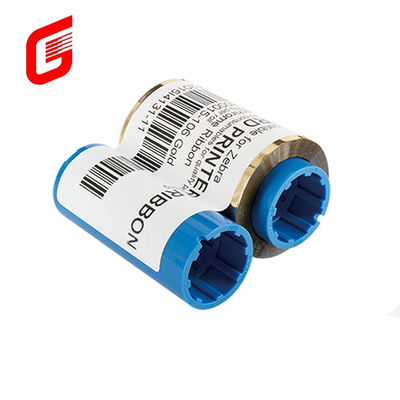 Compatible Tipo de cinta Zebra 800015-106 Oro para P330i 430i Impresora de tarjetas 1000 imágenes