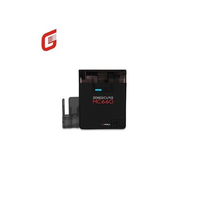 Impresora de tarjetas RFID inteligente para negocios con alta resolución Matica EDIsecure MC660 Retransfer NFC
