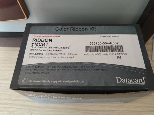 535700-004-R002 CD800 cinta de color para impresora con material de nylon y 500 imágenes/rollo