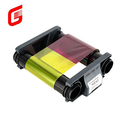 Evolis CBGR0100C Badgy100 / 200 YMCKO Cinta de color 100 Impresiones / Rollo Compatible