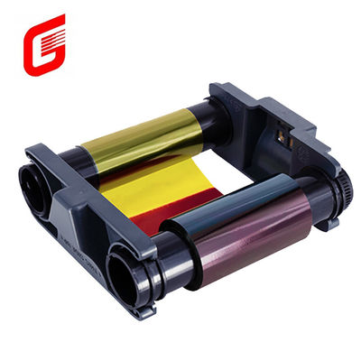Evolis CBGR0100C Badgy100 / 200 YMCKO Cinta de color 100 Impresiones / Rollo Compatible