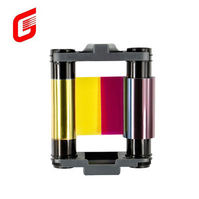 Evolis CBGR0100C Badgy100 / 200 YMCKO Cinta de color 100 Impresiones / Rollo Compatible
