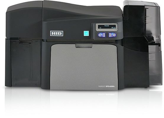 Método de impresión de un solo lado/dos lados HID Fargo DTC4250e Impresora de tarjetas de identificación 300dpi Max. Resolución
