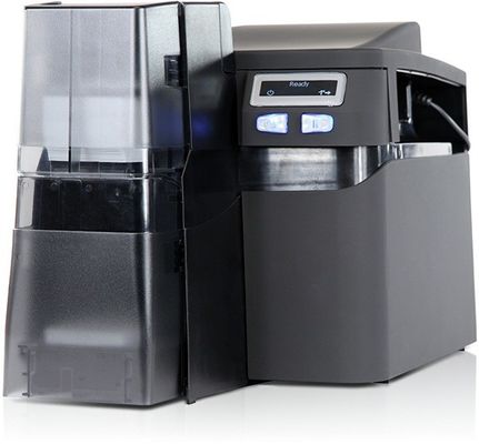 Velocidad de impresión en negro 6 segundos por tarjeta HID Fargo DTC4250e Impresora de tarjetas de identificación de doble cara