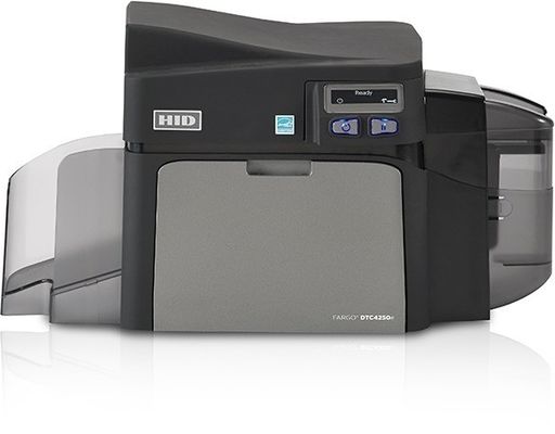 Velocidad de impresión en negro 6 segundos por tarjeta HID Fargo DTC4250e Impresora de tarjetas de identificación de doble cara