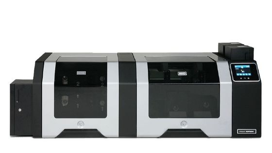 CR80 85.5*54mm HID FARGO HDP8500 Impresora de tarjetas de identificación de negocios inteligentes de doble cara con 8 sistemas operativos