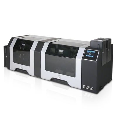 CR80 85.5*54mm HID FARGO HDP8500 Impresora de tarjetas de identificación de negocios inteligentes de doble cara con 8 sistemas operativos