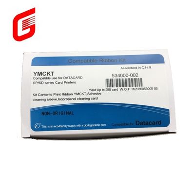 Tipo de cinta cinta de impresora compatible para tarjeta de datos SP serie SD YMCKT 534000-002