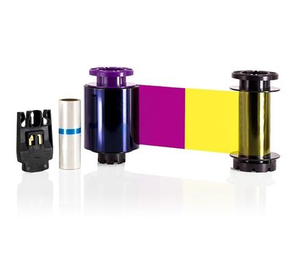 Evolis Avansia RT4F010SAA YMCK cinta de color RCL009NAA cinta de película de re-transferencia clara