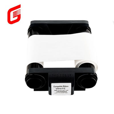 Compatible CBGR0500W cinta 500imágenes para Badgy 100 200 impresora de tarjetas de identificación de alta capacidad