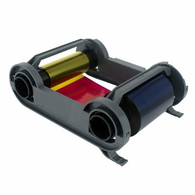 R5F008S13 YMCKO cinta de impresión a color 250 imágenes para la impresora de tarjetas Elypso Evolis Zenius Primacy
