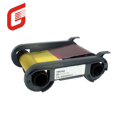 R5F008S13 YMCKO cinta de impresión a color 250 imágenes para la impresora de tarjetas Elypso Evolis Zenius Primacy