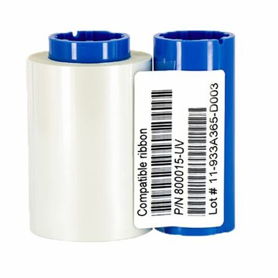 Banda compatible para Holograma P330i Impresora de tarjetas de plástico Invisible azul UV térmico