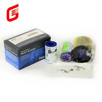 Banda de color original CD800 YMCKT para la impresora de tarjetas de datos de stock 535000-003 Ancho 9 mm