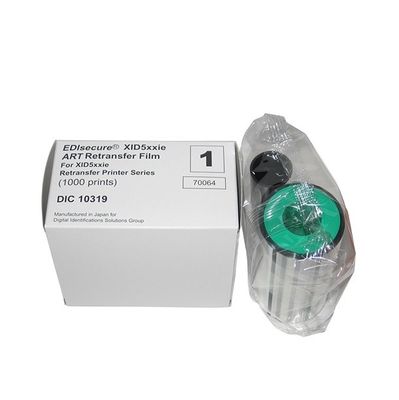DIC10216 Cinta de color DIC10319 Película para la impresora de tarjetas Matica XID8300 1000 impresiones/rollo