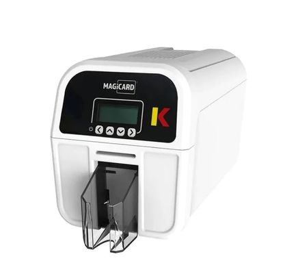 Impresora de tarjetas de identificación de PVC de sublimación de colorantes de color Magicard K 300dpi para el éxito de su negocio