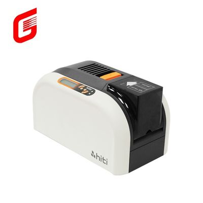 Impresora de tarjetas de identificación de plástico de sublimación HITI CS-200E con memoria de 64 MB y sin molde privado