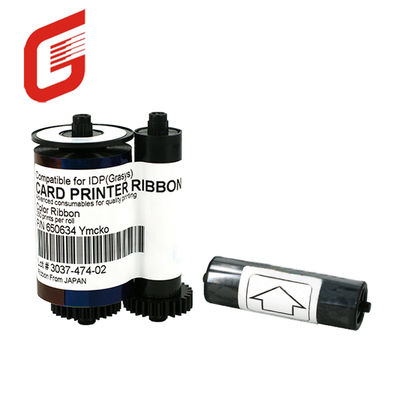 250 Impresiones/rollo cinta Compatible con la impresora de tarjetas IDP Smart-30S 30D 50S 50D 50L