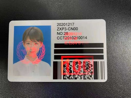 Cintas UV compatibles para Hiti/Magicard/Evolis/Datacard/Zebra Serie Impresora de tarjetas de identificación de PVC