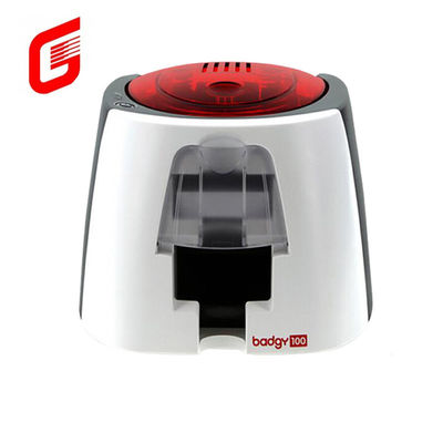 Evolis Badgy100 Impresora de tarjetas de identificación de negocios de plástico inteligente de un solo lado Conexión USB